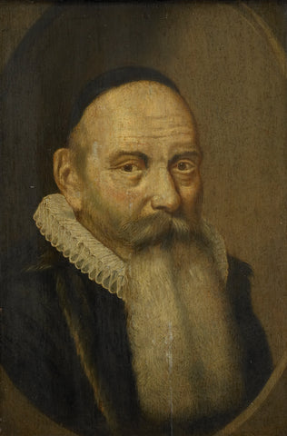 Portrait of Jacobus Rolandus (1562-1632), Cornelis van der Voort (copy after), in or after 1632 Canvas Print