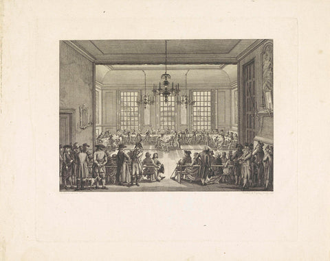 General Central Assembly in The Hague, 1795, Reinier Fenneles (I), 1796 Canvas Print