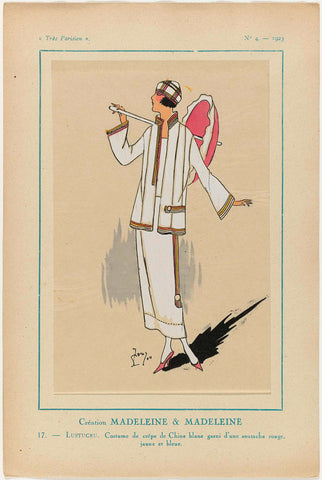 Very Parisian. La Mode, Le Chic, L'Elégance, anonymous, 1923 Canvas Print