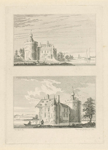 Kasteel Bylandt, 1735, Paulus van Liender, 1761 Canvas Print