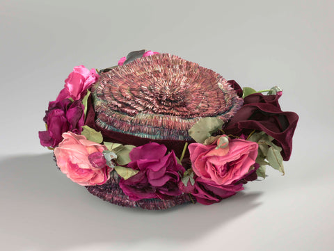 Hat with Roses, A. Jacot, c. 1902 Canvas Print