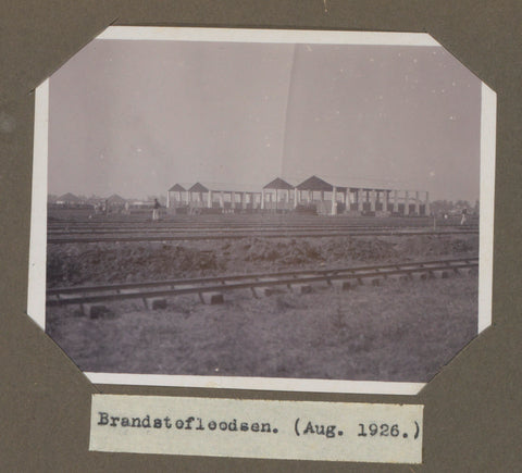 Brandstofloodsen. (Aug. 1926.), anonymous, 1926 Canvas Print