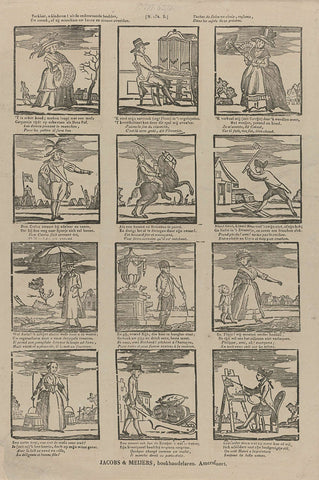 Choose, O children! from the images below, / Your taste, whether they perhaps caressed your choice and sentences / Tachez de faire un choix, enfants, / Dans les sujets de ce présent, Jacobs and Meijers, 1800 - 1833 Canvas Print