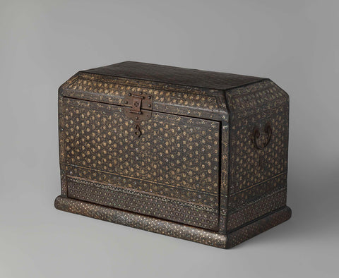 Sutra box, anonymous, c. 1200 - c. 1400 Canvas Print