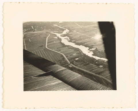 The Netherlands seen from a German plane, anonymous, 1940 Canvas Print