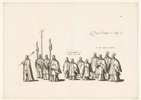 Funeral procession of Archduke Albrecht (plate IIII), 1622, Cornelis Galle (I), 1623 Canvas Print