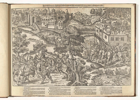 Discovery of the plot of Amboise, 1560, Jacques Tortorel, 1570 Canvas Print