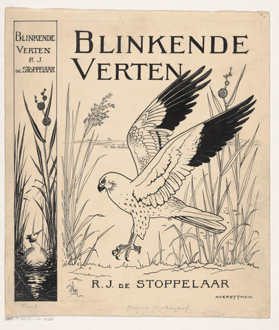 Band design for: R.J. de Stoppelaar, Blinkende verten, 1930, Henri Verstijnen, in or before 1930 Canvas Print