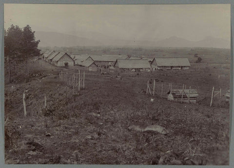 Old bivouac in Blangrakal, anonymous, 1903 - 1913 Canvas Print