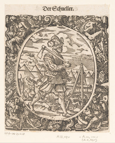 Woodccker, Jost Amman, 1573 Canvas Print