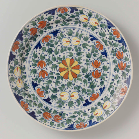 Dish, anonymous, c. 1740 - c. 1770 Canvas Print