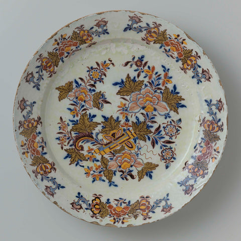 Dish, anonymous, 1770 - 1800 Canvas Print