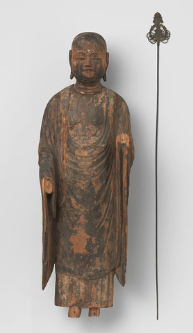 Jizo bosatsu, anonymous, c. 1200 - c. 1250 Canvas Print