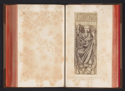 Diptych of Boethius consul of the West A.D. 510, anonymous, c. 1858 - in or before 1868 Canvas Print