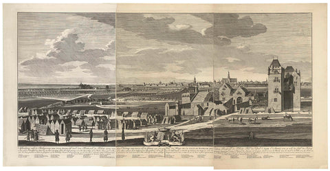 Siege of Haarlem, 1572-1573, Hendrik Spilman, 1742-1779 Canvas Print