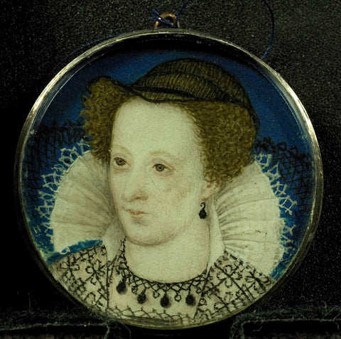 Maria Stuart (1542–87), Queen of Scotland, anonymous, 1600–1699 Canvas Print