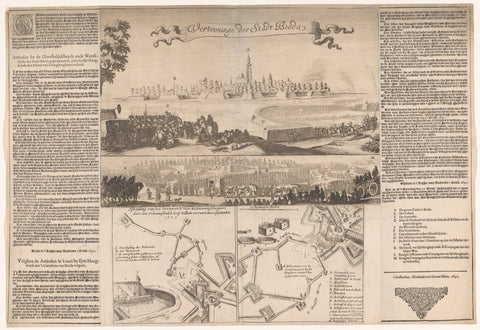 Conquest of Breda and the exodus of the Spanish garrison, 1637, Salomon Savery (attributed to), 1637 Canvas Print