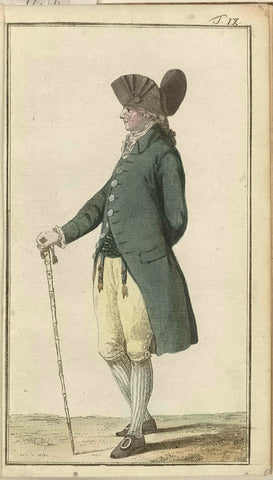 Journal des Luxus und der Moden 1786, Band I, T. 9, Friedrich Justin Bertuch, 1786 Canvas Print