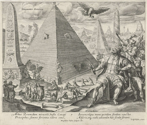 Pyramids of Egypt, Magdalena of the Passe, 1610 - 1638 Canvas Print