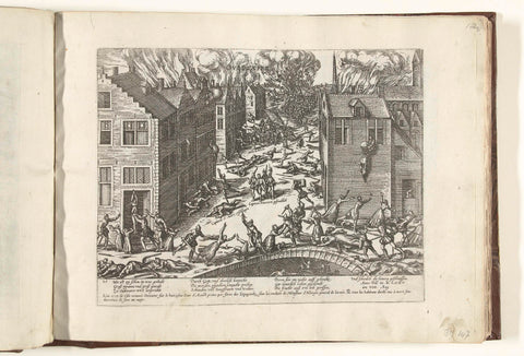 Murder at Oudewater, 1575, Frans Hogenberg, 1575 - 1577 Canvas Print