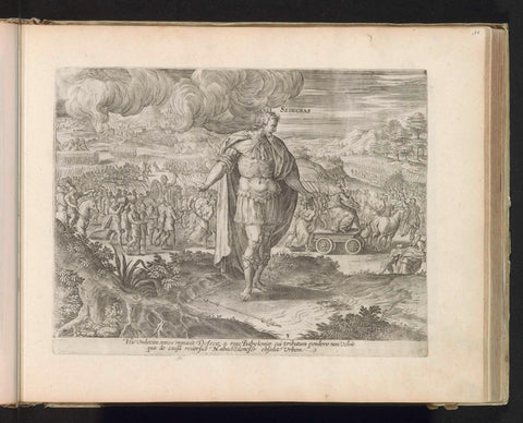 Sedekia, Jan Snellinck (I) (attributed to), 1585 Canvas Print