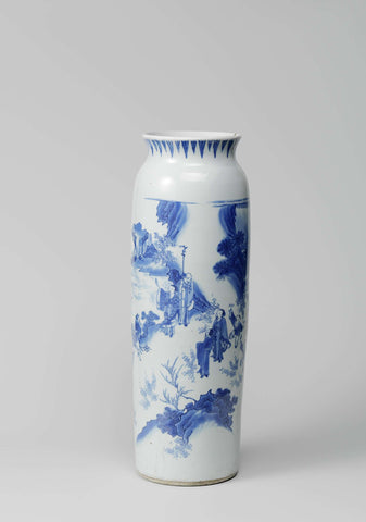 Sleeve vase, anonymous, c. 1635 - c. 1650 Canvas Print