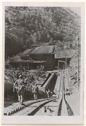 Police action on Java, Anefo, 1947 Canvas Print