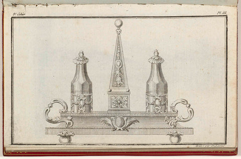 Cabinet des Modes ou les Modes Nouvelles, 1 March 1786, pl. III, A.B. Duhamel, 1786 Canvas Print