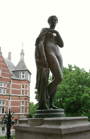 Bronze statue of Biblis, 2003 Canvas Print