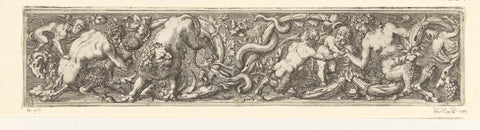 Frisian with snake in the middle, Franz Cleyn, 1645 Canvas Print