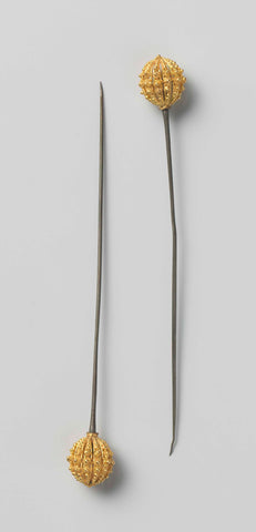 Set hair needles, anonymous, c. 1824 - c. 1840 Canvas Print