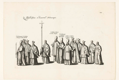 Funeral procession of Archduke Albrecht (plate XIII), 1622, Cornelis Galle (I), 1623 Canvas Print