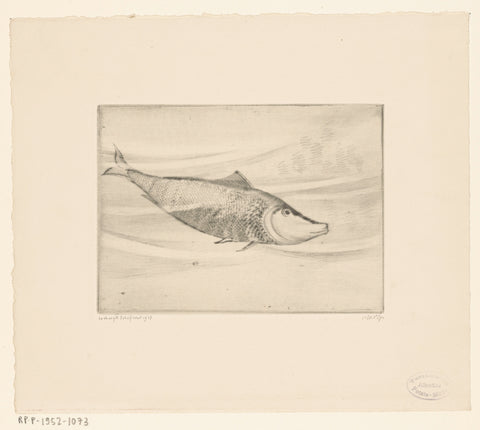 Sardine, Lodewijk Schelfhout, 1928 Canvas Print