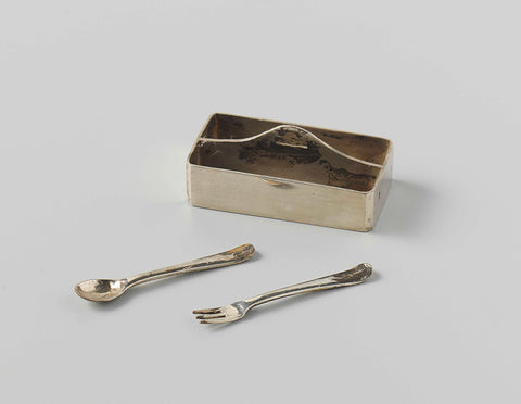 Spoon, B. Dellemijn, 1842 - 1898 Canvas Print