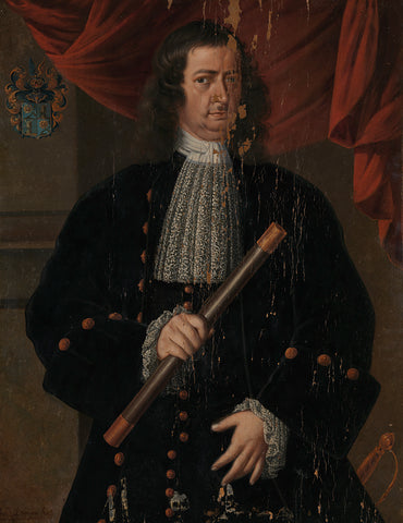 Christoffel van Swoll (1713-1718), Hendrik van den Bosch, 1713-1718 Canvas Print