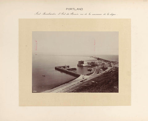 View of port of Portland, anonymous, 1891 Canvas Print