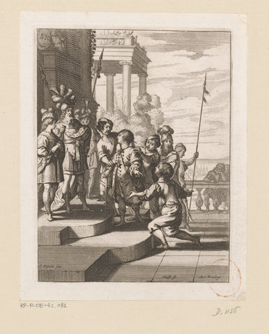 Epicharis for Trébace, Abraham Bosse, 1639 Canvas Print