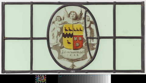 Coat of arms with caption 