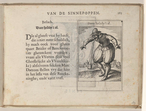 Beslach Daer hebdy't al, Roemer Visscher, 1614 Canvas Print