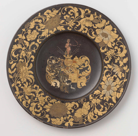 Decorative Dish, anonymous, c. 1650 - c. 1660 Canvas Print