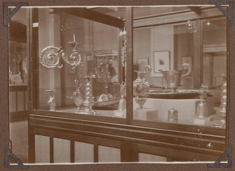 Silver exhibition in the halls of the KOG in 1929., 1929 Canvas Print