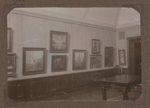 Corner of room 359 in 1922., 1922 Canvas Print