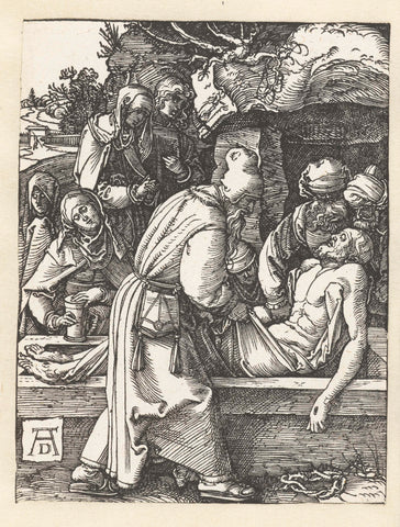 Graflegging, Albrecht Dürer, 1509 - 1510 Canvas Print