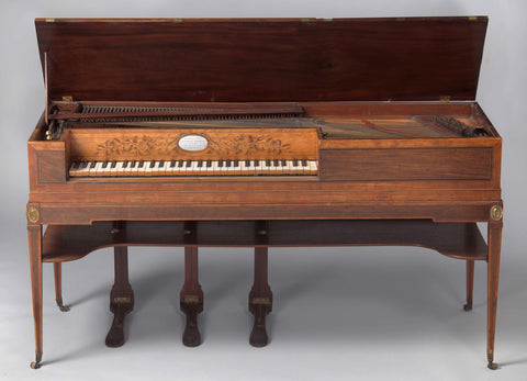 Square piano, Longman and Broderip, c. 1782 - c. 1798 Canvas Print