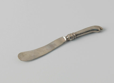 Knife with pistol-shaped handle, anonymous, c. 1775 - c. 1800 Canvas Print