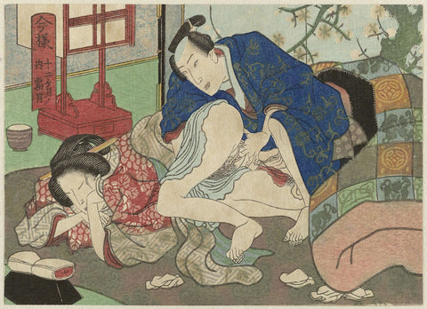 Shimotsuki, de elfde maand, anonymous, 1835 - 1845 Canvas Print