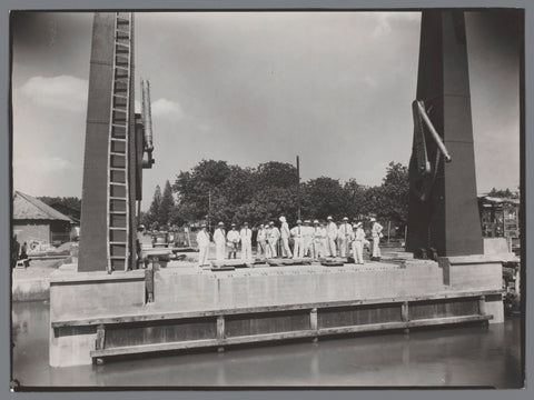 Drawbridge, anonymous, 1939 Canvas Print