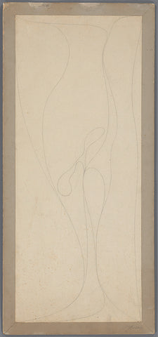 Meditistic Arabesque, Jacob Bendien, 1910 - 1930 Canvas Print