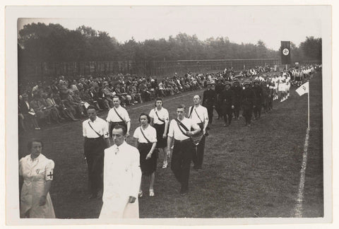 Opening sports ground Esveha, Polygon, 1941 Canvas Print