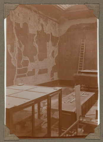 Repair work of room 344 in 1932, 1932 Canvas Print